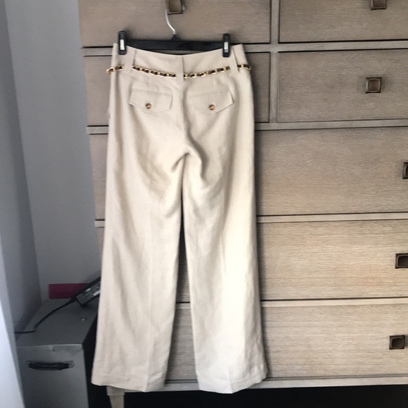 *SOLD* Ladies Michael Kors linen wide leg pants - Picture 2 of 5